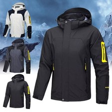 NEU Herren Windjacke Windbreaker Regenjacke Wasserdicht Atmungsaktiv Herbst Ski