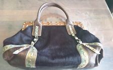 CROMIA Tasche Leder und Fell  Damen wirklich sehr schön