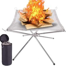 Feuerstelle Camping Grill Feuerkorb Tragbar Feuerstelle Garten Tisch
