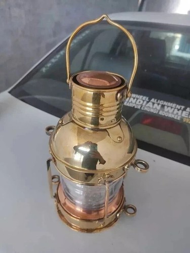 Lampe laterne maritim messing - lampe,