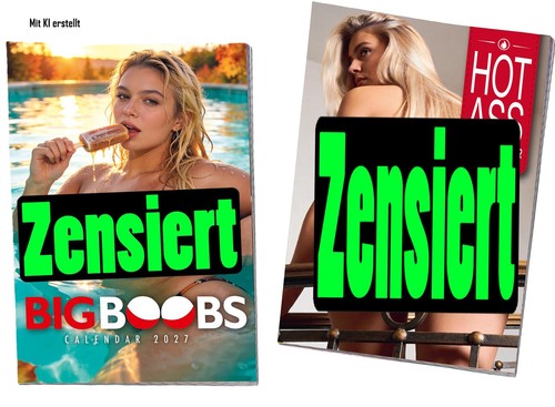 Erotik kalender set - 2-er, pin