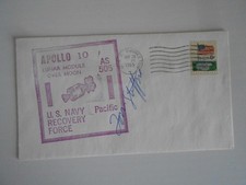 Apollo 10 Recovery original signiert Tom Stafford Space