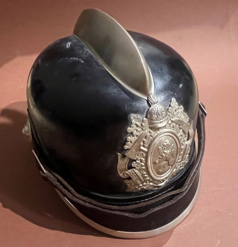 Uniform leder helm kamm - helm,