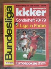 Kicker Sport-Magazin ⚽️ Sonderheft BUNDESLIGA 1978/79 komplett & unbeschnitten 