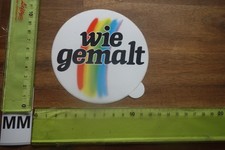 Alter Aufkleber Maler