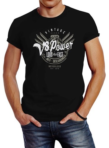 Herren shirt power - v8,