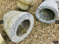 Granittrog Granitschale Blumen