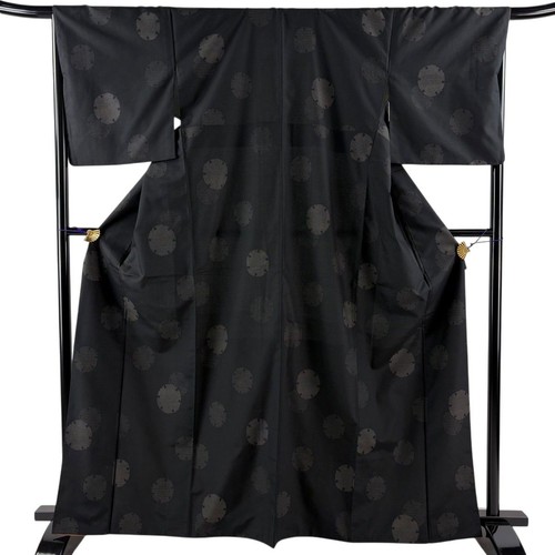 Tsumugi seiden kimono - seiden,