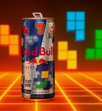 Red Bull Energy Drink Tetris