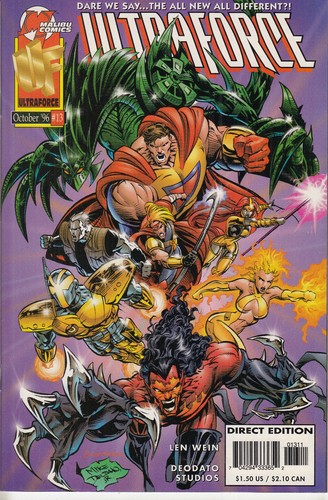 Ultraforce malibu comic - nr,