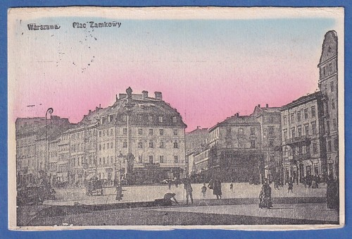 Polen warschau plac zamkowy - polen,