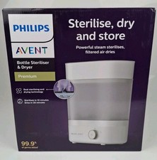 Philips Avent Dampf Sterilisator Trockner Premium Modell SCF293/00 6 Flaschen