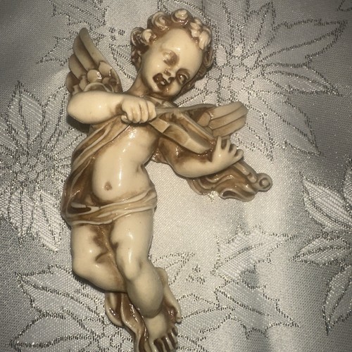 Wand engel putto mit geige - wand,
