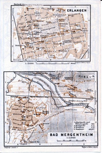 Erlangen bad mergentheim 1937 - erlangen,