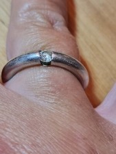 Spannring Silber Ungestempelt