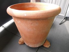 Original Impruneta Terraacottapflanzgefäß,handgearbeitet, frostsicher