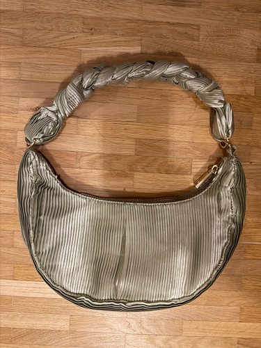 Zara tasche grün - tasche, plissiert
