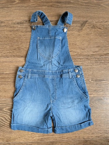 Latzhose kurz jeans 122 128 - latzhose,