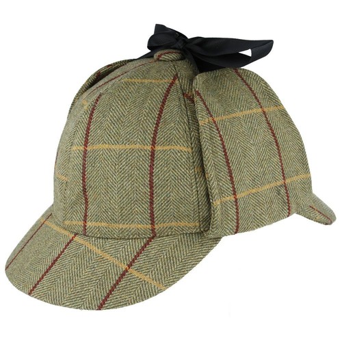 Grün wolle karo - grün, tweed