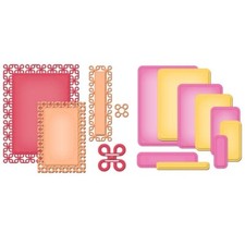 Stanzschablone Rectangles