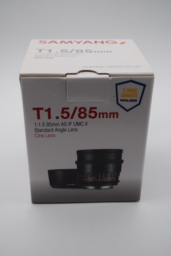 Samyang 85mm objektiv - samyang,