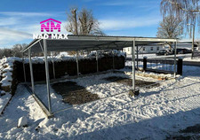 Carport 6x5x2,5m verzinkte