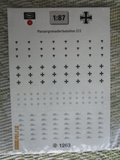 Abziehbilder TL Decals 1263  Panzergrenadierbataillion 212