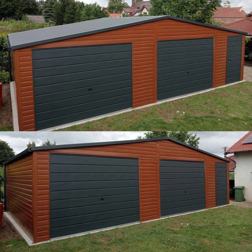 Blechgarage 9x6 carport - blechgarage,