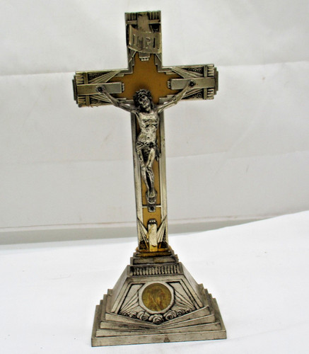 Vintage tischkreuz kruzifix - vintage,