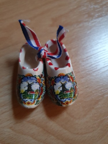 Miniatur porzellan schuh - porzellan, aus