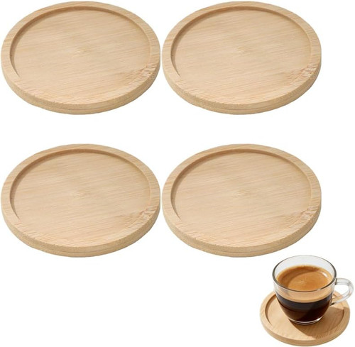 Stück kerzenteller holz - stück,