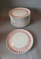 vintage 3x Teller Kuchenteller