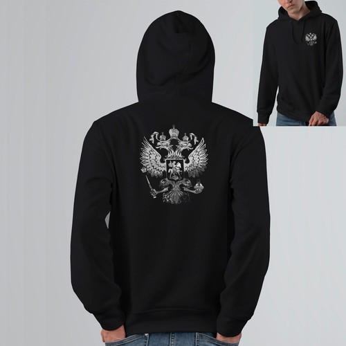 Eaks hoodie russlandwappen - eaks®, "russlandwappen"