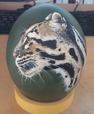 Ei handbemalt, Straußenei