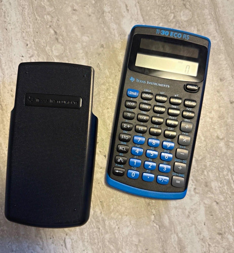 Texas instruments eco rs - instruments, ti-30