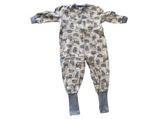 Calida Kinder Schlafanzug Gr. 86 Mehrfarbig Katzenmuster Baumwolle