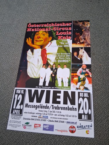 2002 wien plakat - circus, louis