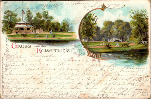 Litho gruss aus - gruss, viersen