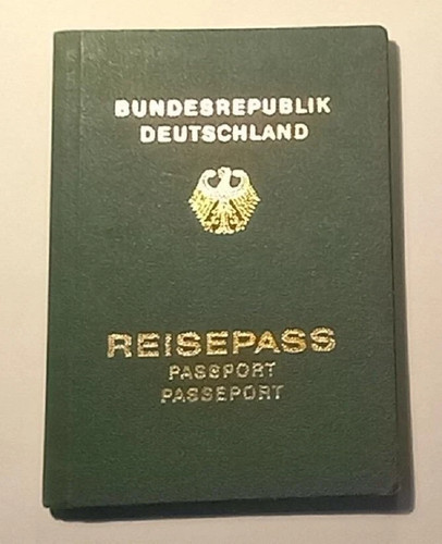 Reisepass bundesrepublik - reisepass,
