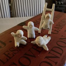 4 antike deutsche Biskuit