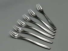 WMF Hamburg 6x Kuchengabel Cromargan Besteck
