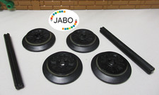 (A4/20) Lego 4x 55423c01 Speichen Räder Eisenbahn 9V RC 7898 7939 10194 60052