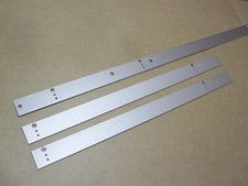 DORMA Montageplattenset zu Gleitschiene G-SR flach H=40mm EV1 silber