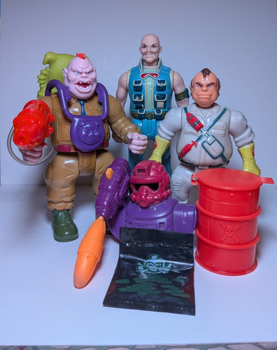 Captain planet actionfigur set - planet, actionfigur-set