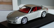 Minichamps 1:43  PORSCHE 911 CARRERA S  997  SILBER  ROT ab  2004  SEHR SELTEN