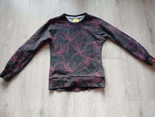 Pullover in Gr. XS 34/36 von Alife and Kickin grau pink gemustert
