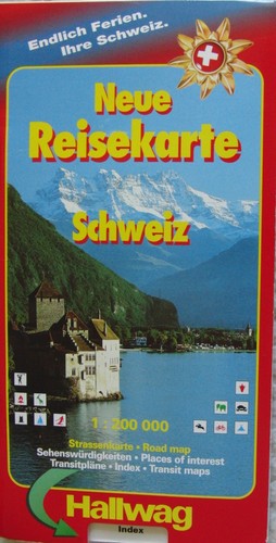 Reisekarte landkarte schweiz - reisekarte,