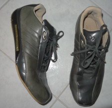 ADIDAS PORSCHE DESIGN S2 Bounce Leder Grau Luxus Sneakers Gr. 42,5 TOP