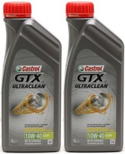 Castrol GTX Ultraclean 10W-40 A3/B4 Diesel & Benziner Motoröl 2x 1l=2 Liter