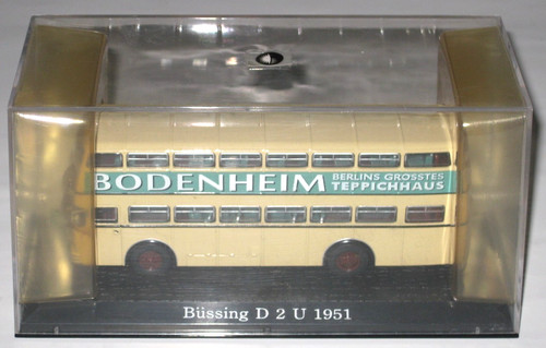 Doppeldecker bus büssing d - bus,